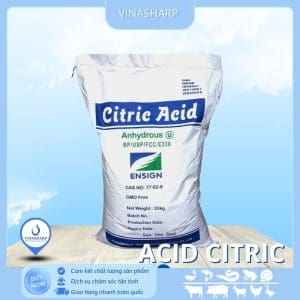 Acid citric - Hạ kiềm