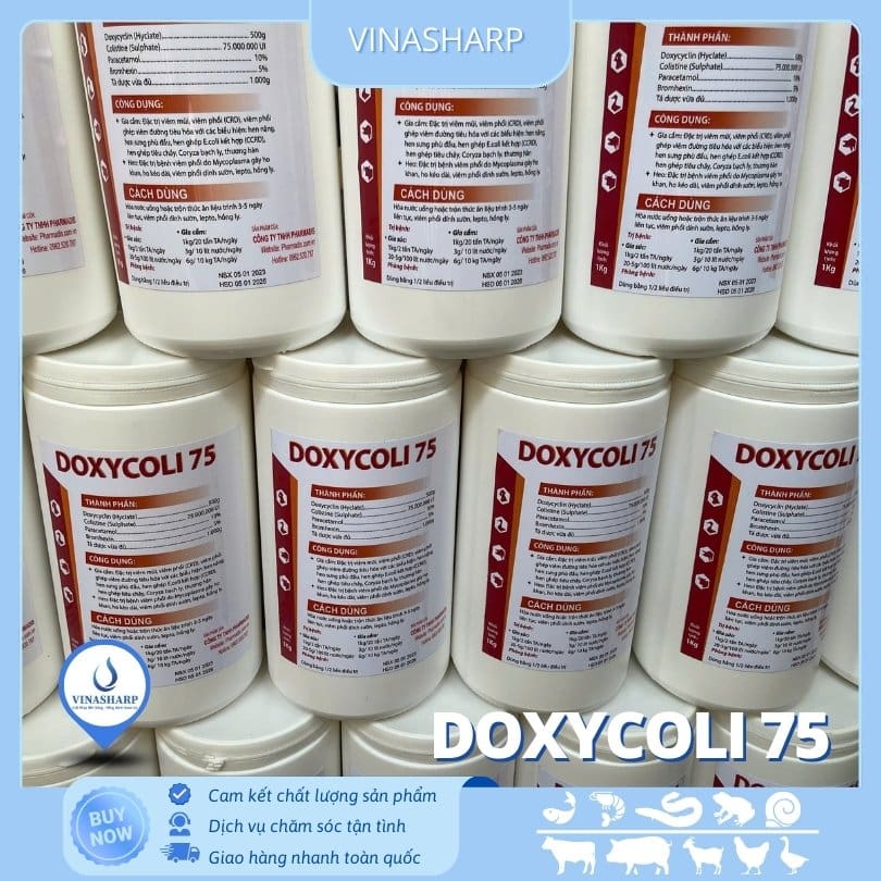 DOXYCOLI 75 (1) DOXYCOLI 75 - Thuốc thú y