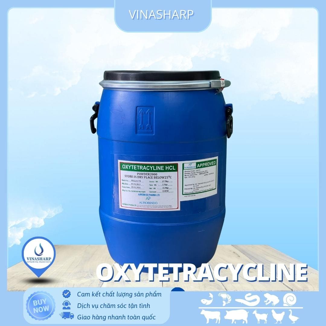 Oxytetra (1) Oxytetracycline HCL - kháng sinh nhóm Tetracycline