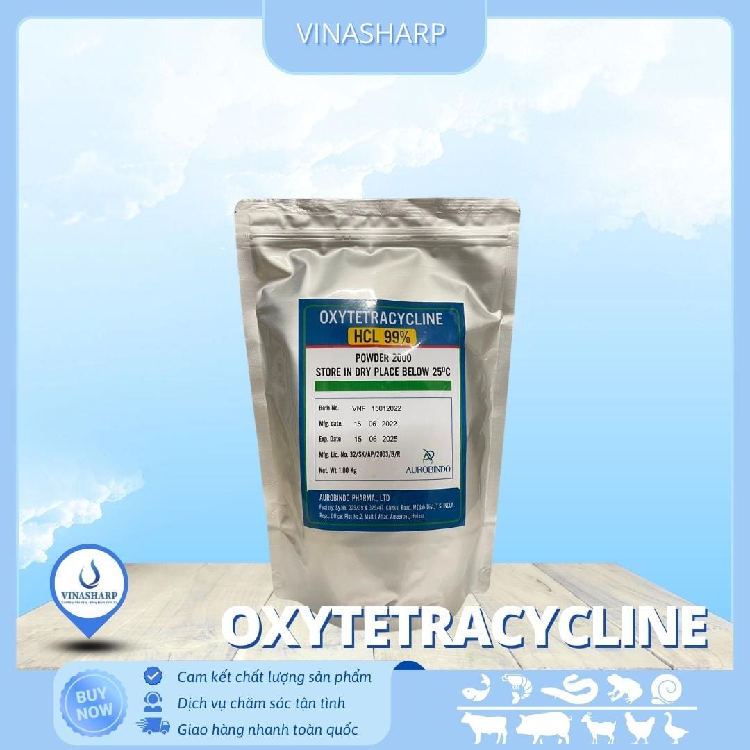 Oxytetra (2) Oxytetracycline HCL - kháng sinh nhóm Tetracycline
