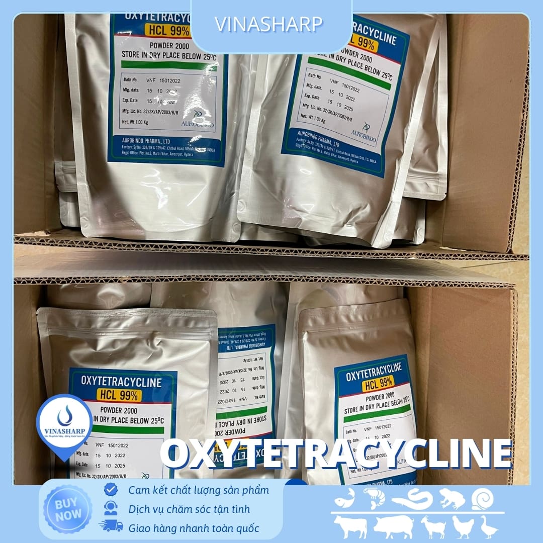 Oxytetra (6) Oxytetracycline HCL - kháng sinh nhóm Tetracycline