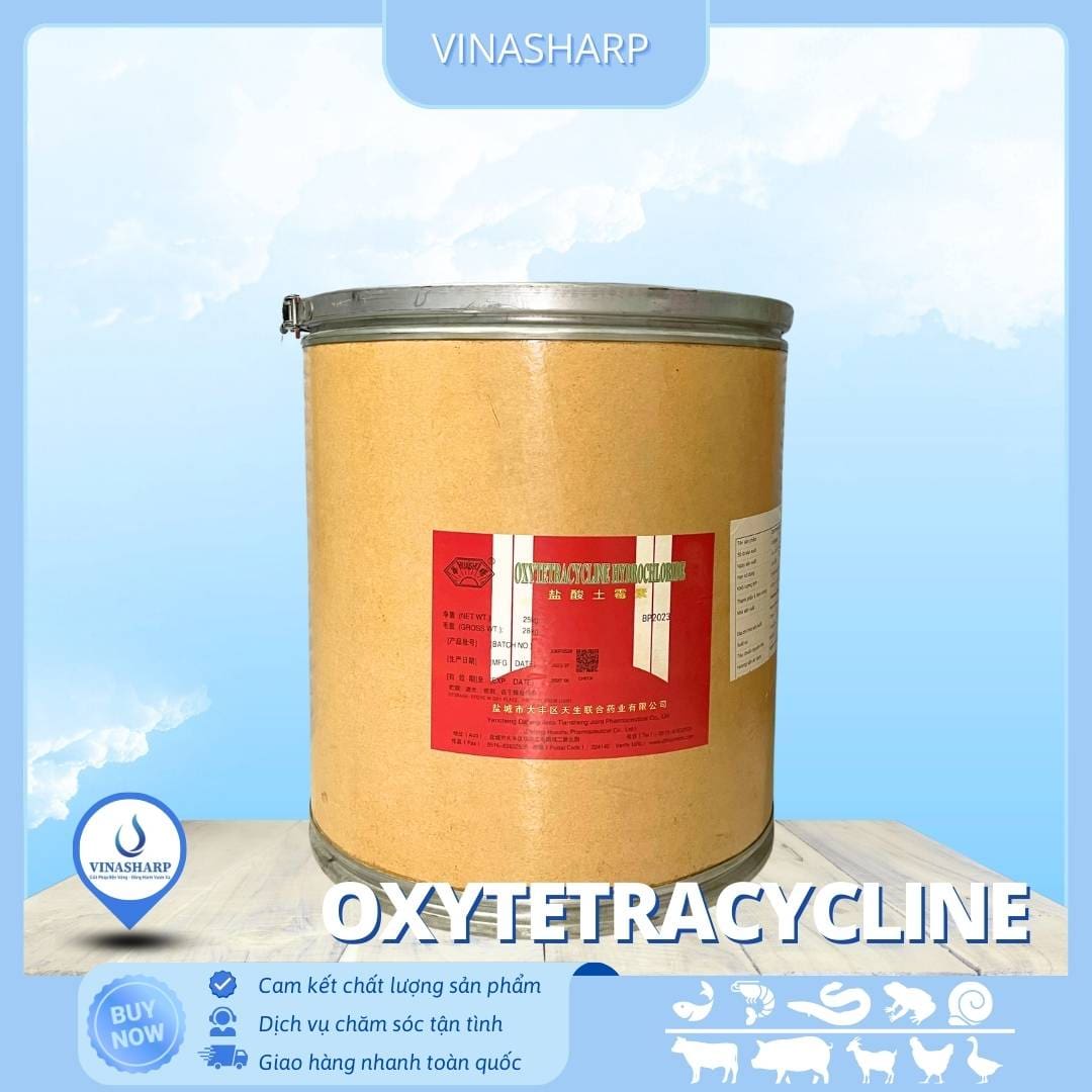 Oxytetra Oxytetracycline HCL - kháng sinh nhóm Tetracycline