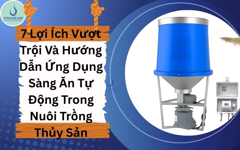 7 Lợi Ích Vượt Trội Và Hướng Dẫn Ứng Dụng Sàng Ăn Tự Động Trong Nuôi Trồng Thủy Sản