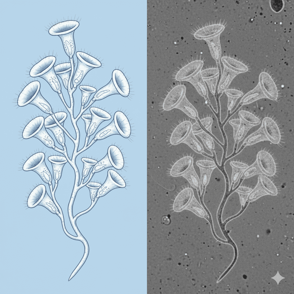 Trùng loa kèn (Epistylis sp.)