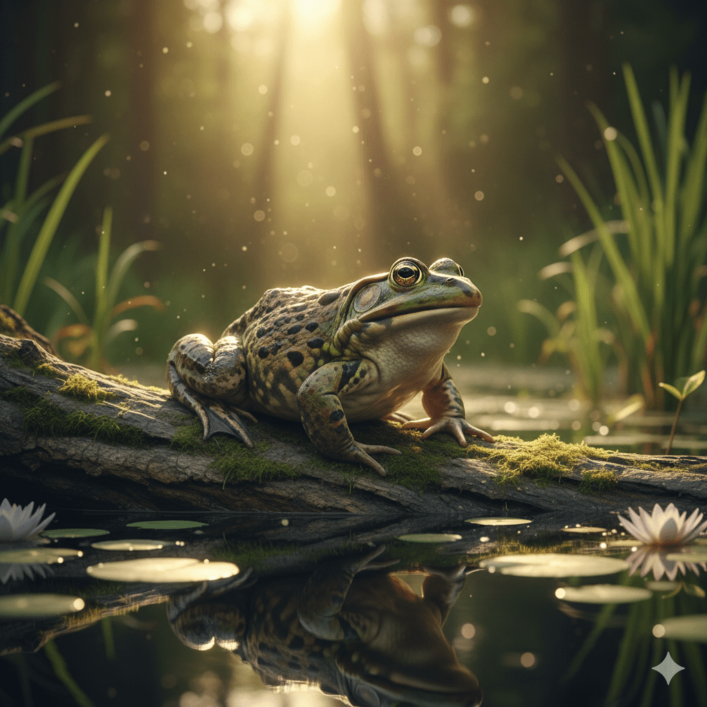 Giống Ếch Bò (Bullfrog – Mỹ)