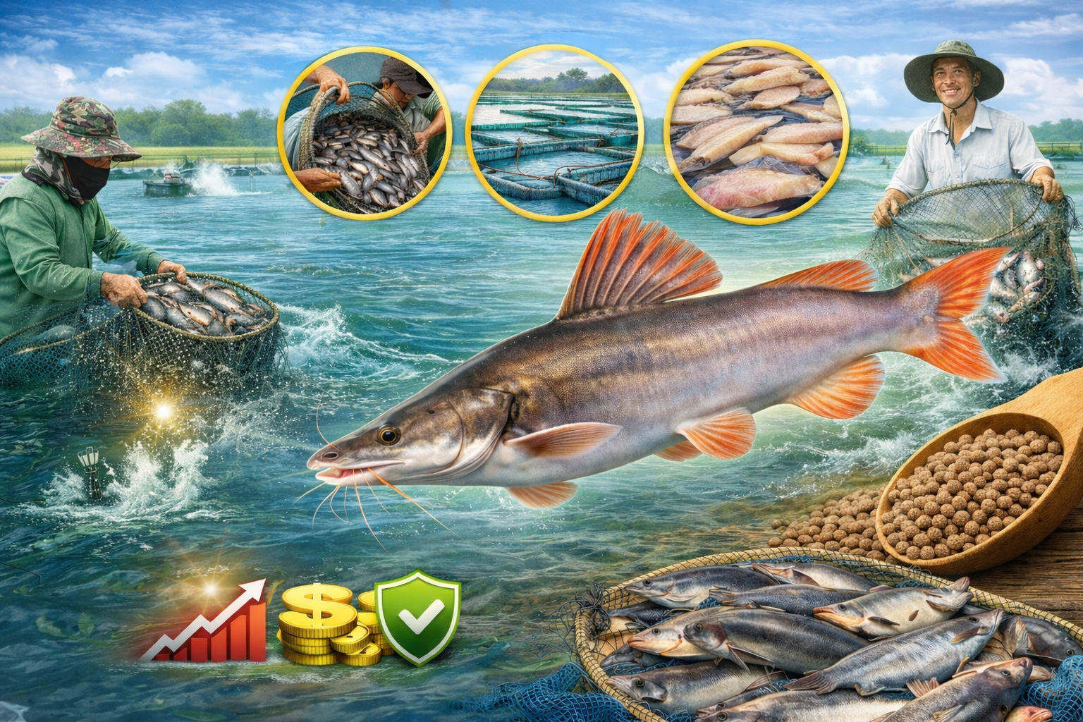 TỔNG QUAN VỀ CÁ LĂNG NHA TRONG NUÔI THƯƠNG PHẨM