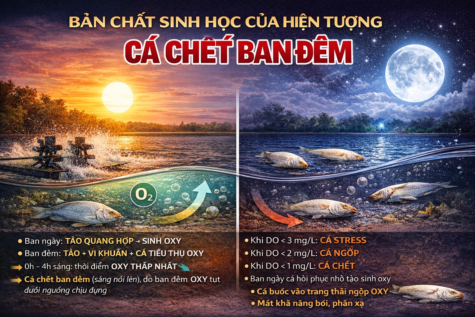 BẢN CHẤT SINH HỌC CỦA HIỆN TƯỢNG CÁ CHẾT BAN ĐÊM