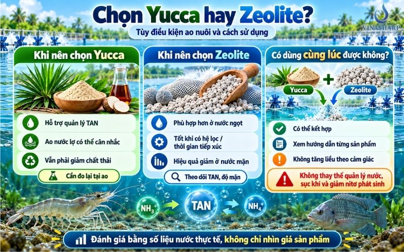 Khi nào nên chọn Yucca?